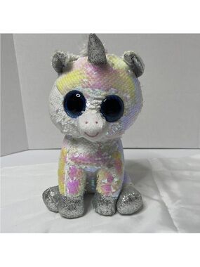 TY Beanie Boo Diamond Unicorn Plush Toy Large Cute Rare